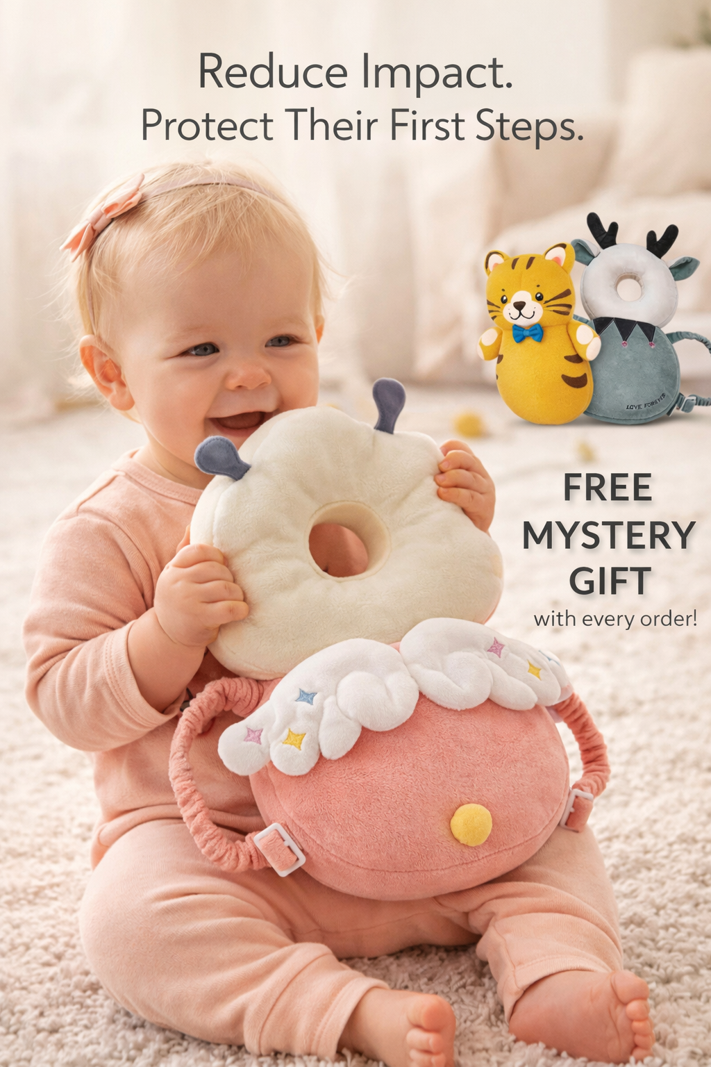Cudova™ - Baby Head Protector Backpack