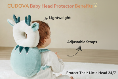 Cudova™  - Baby Head Protector Backpack