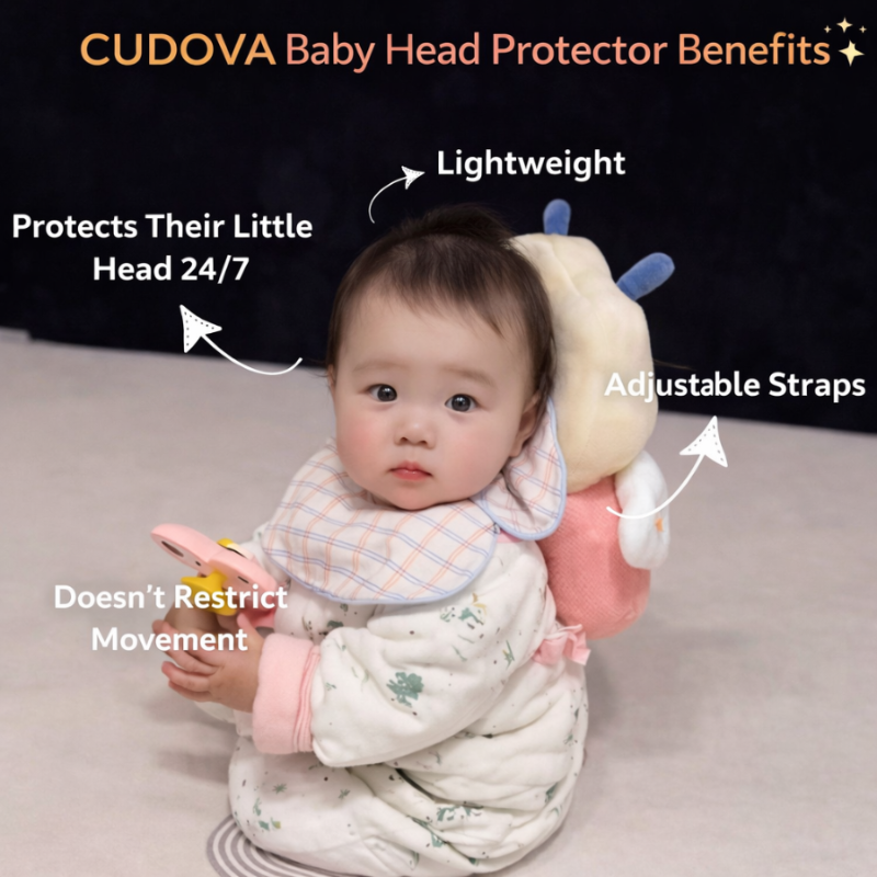 Cudova™  - Baby Head Protector Backpack