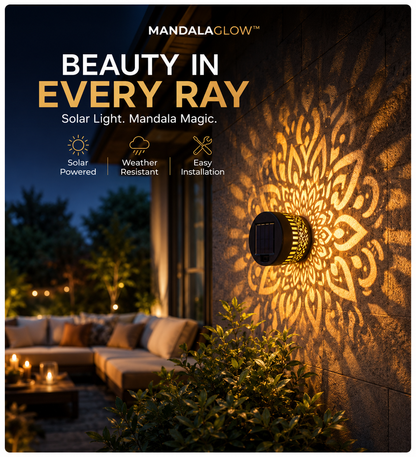 MandalaGlow™ Solar Light