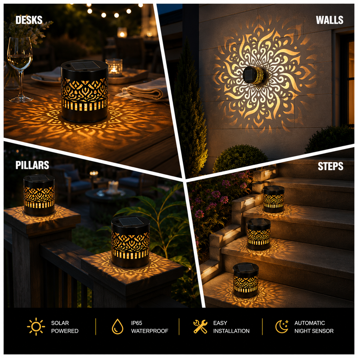 MandalaGlow™ Solar Light