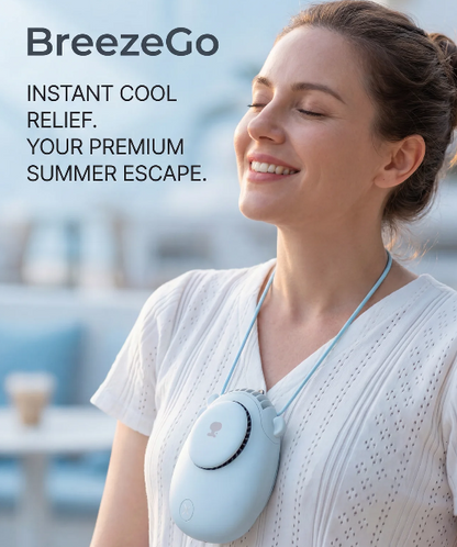 BreezeGo™ -  Portable Cooling Fan