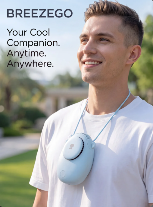 BreezeGo™ -  Portable Cooling Fan