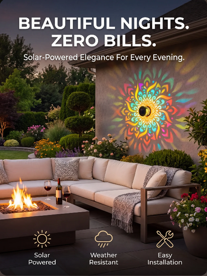 MandalaGlow™ Solar Light