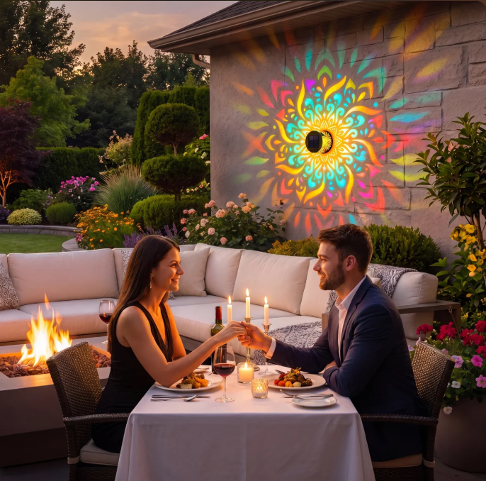 MandalaGlow™ Solar Light