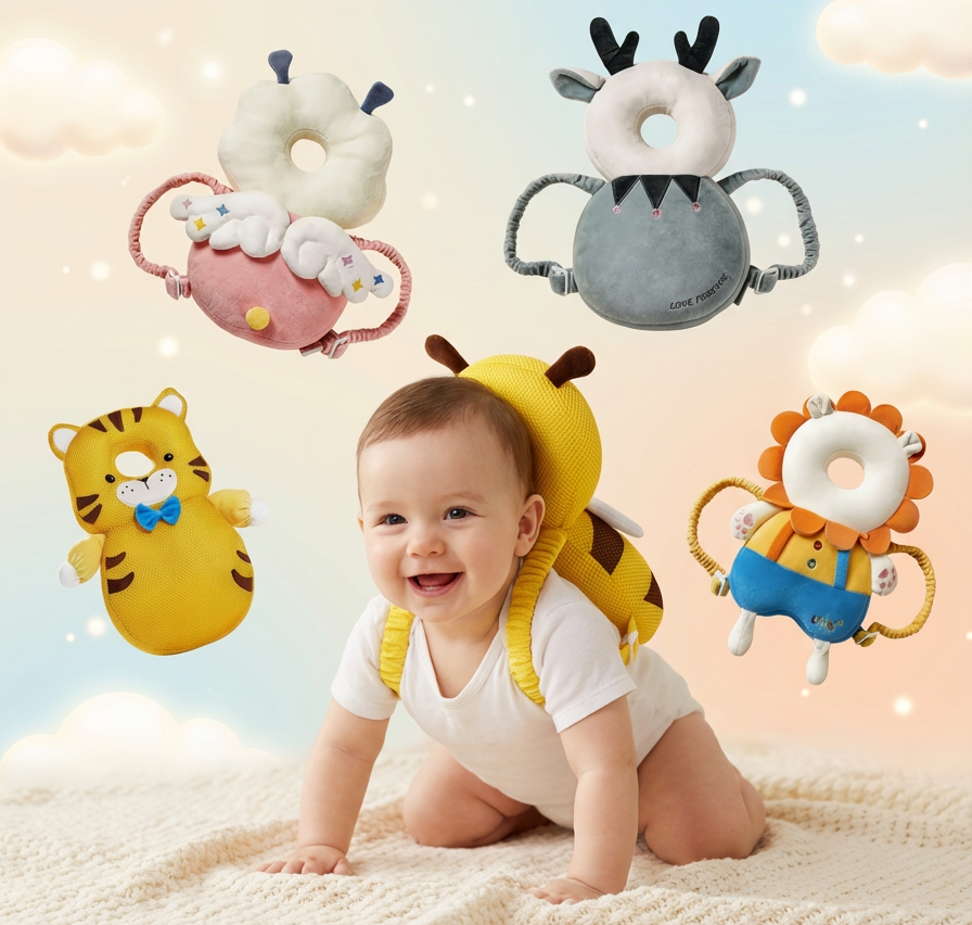 Cudova™  - Baby Head Protector Backpack